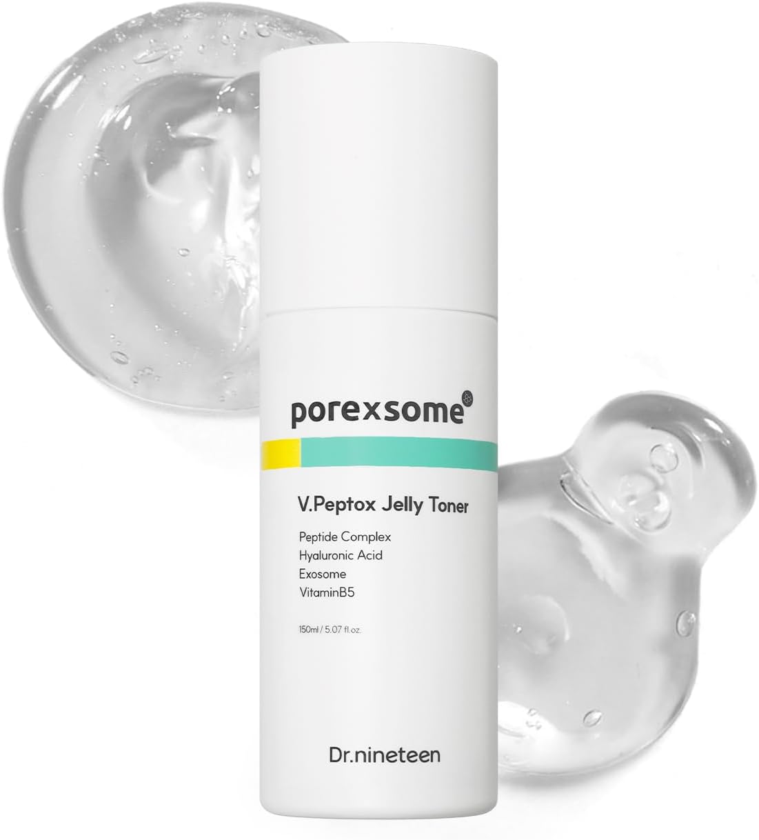 Dr. nineteen Porexsome V.Peptox Jelly Toner