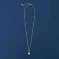 Clean Blue Background Necklace